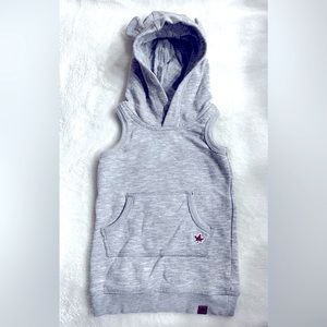 Baby Sleeveless Canadian Teddy Ear Hoodie for the Summer